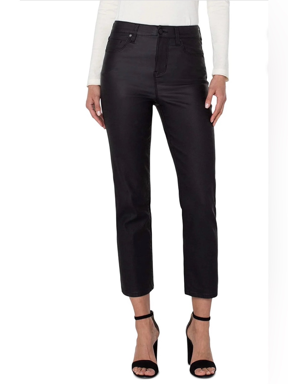 Liverpool high rise crop straight -Brand New With Tags
